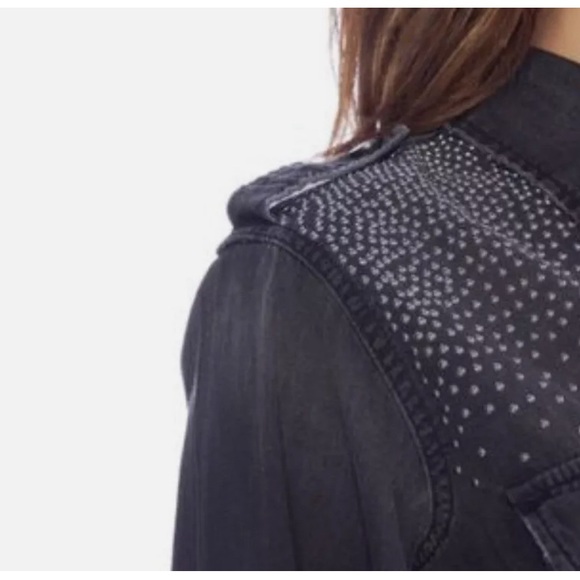 Current/Elliott * The Perfect Shirt * Montrose w/ Studs - Picture 3 of 3